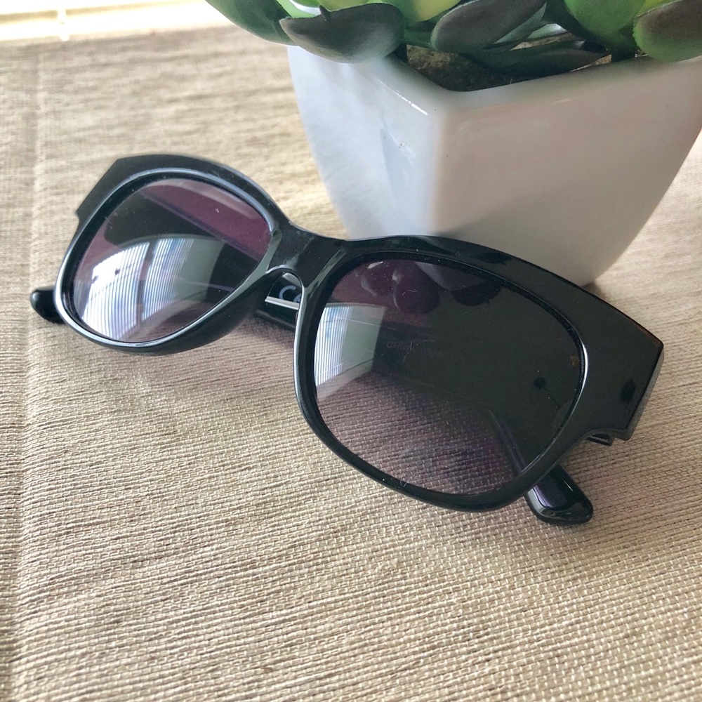 Black Graduated Tint Sunglasses